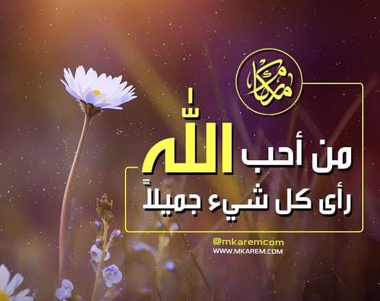 CINTAILAH ALLAH … NISCAYA SEGALA SESUATU MENJADI INDAH …