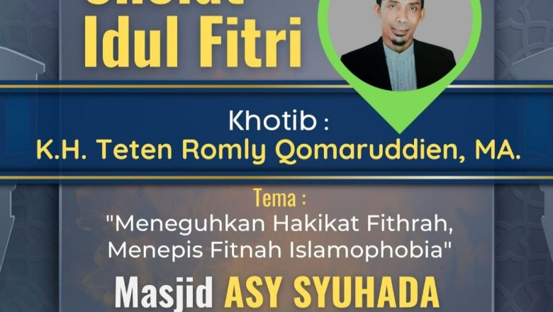 MENEGUHKAN HAKIKAT FITHRAH MENEPIS GELOMBANG FITNAH (Jawaban Bijak Terhadap Fenomena Islamophobia)